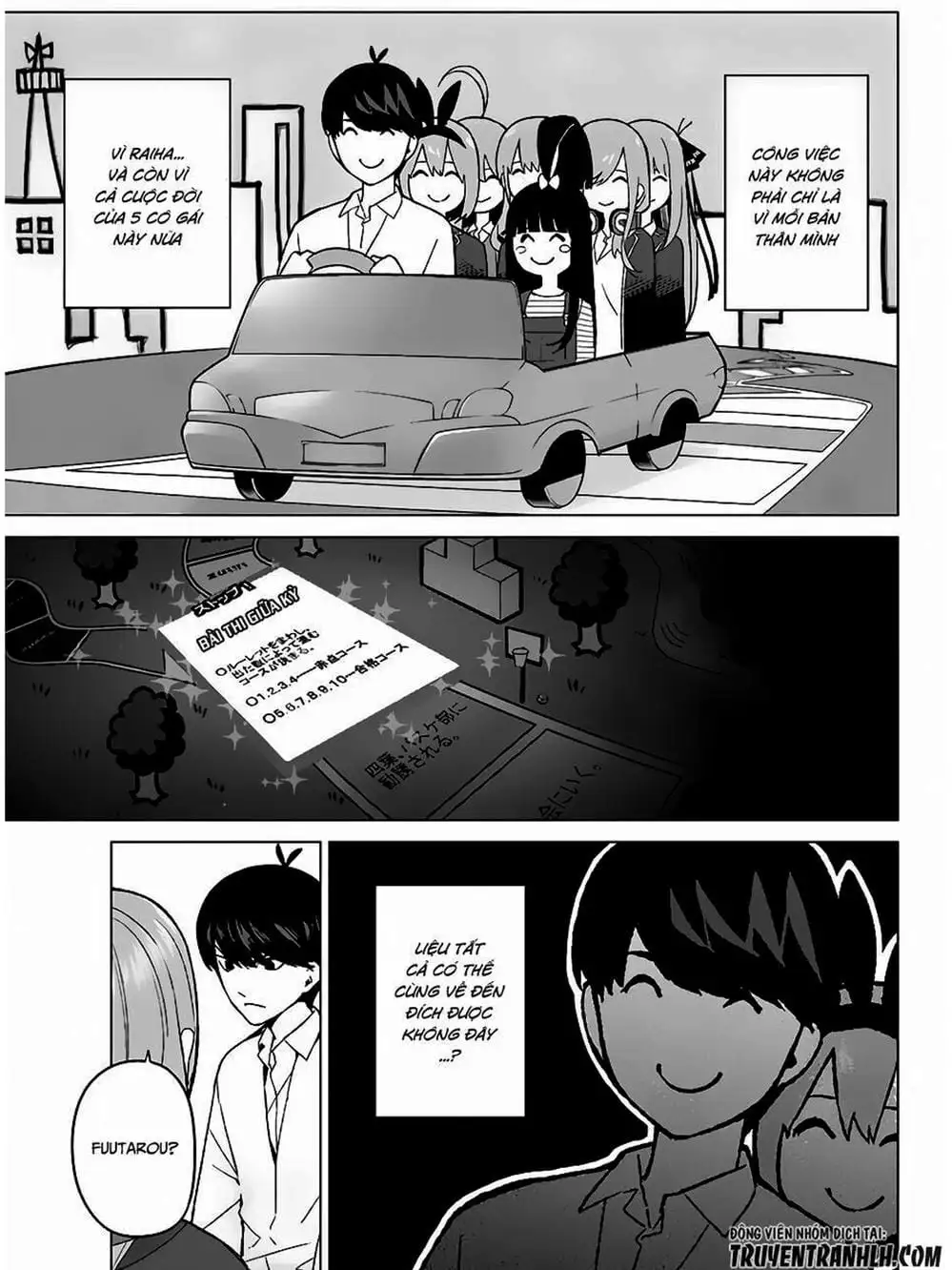 Truyện Tranh Nhà Có 5 Nàng Dâu - Gotoubun No Hanayome trang 6