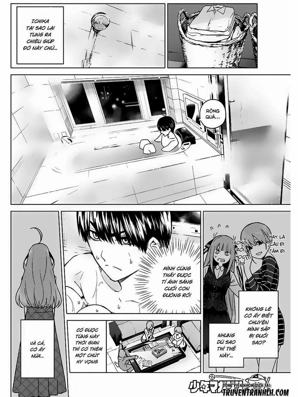 Truyện Tranh Nhà Có 5 Nàng Dâu - Gotoubun No Hanayome trang 6