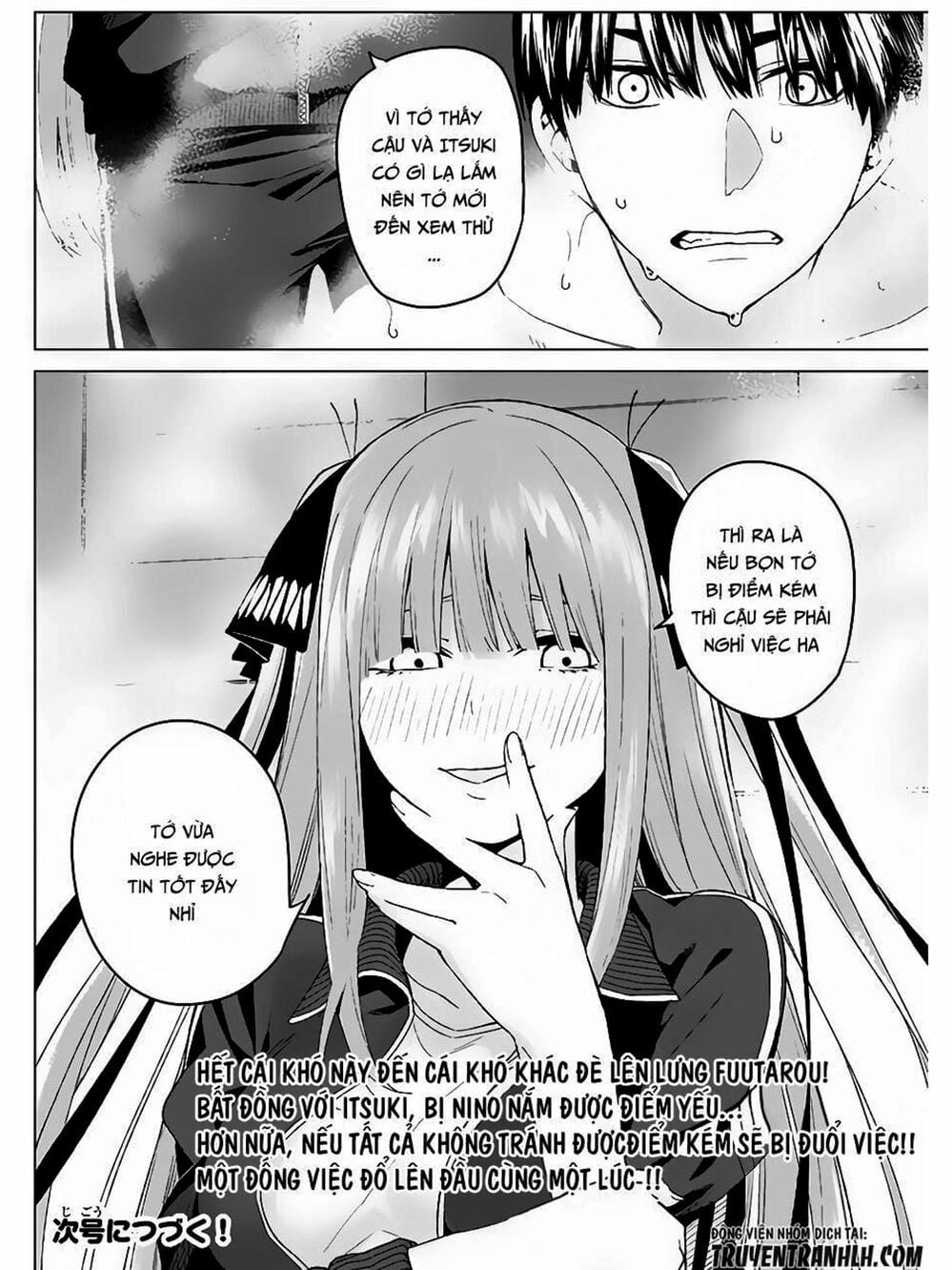 Truyện Tranh Nhà Có 5 Nàng Dâu - Gotoubun No Hanayome trang 6