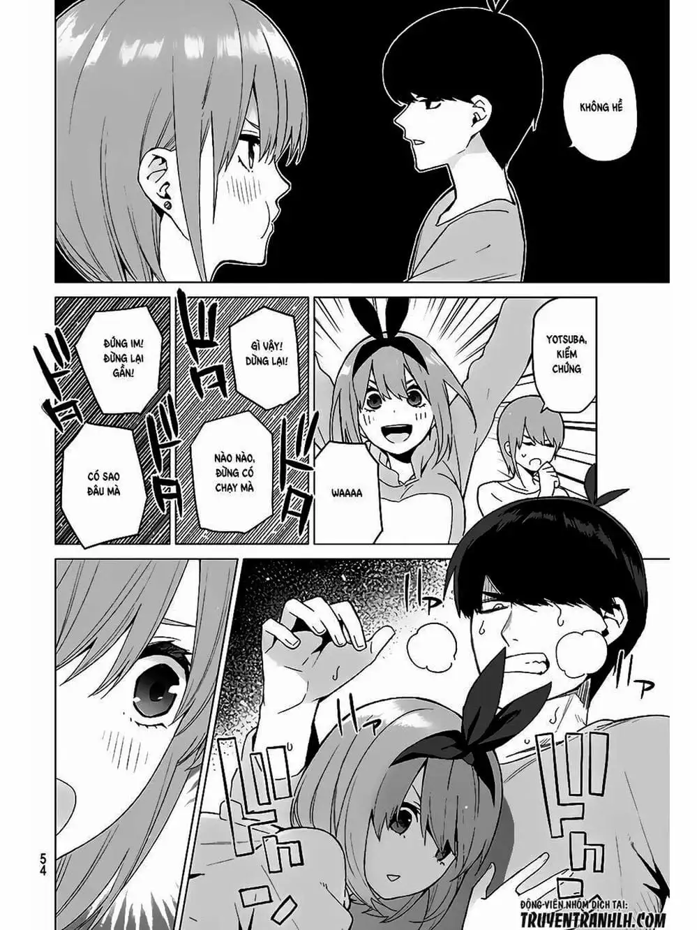 Truyện Tranh Nhà Có 5 Nàng Dâu - Gotoubun No Hanayome trang 6