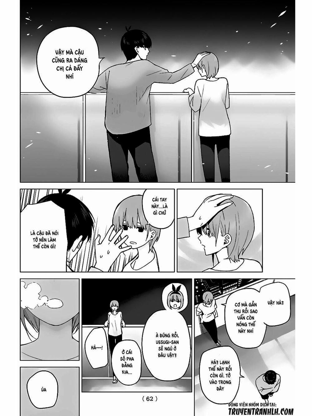 Truyện Tranh Nhà Có 5 Nàng Dâu - Gotoubun No Hanayome trang 6