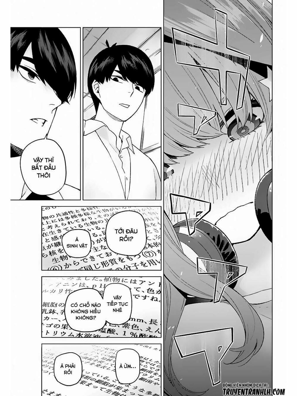 Truyện Tranh Nhà Có 5 Nàng Dâu - Gotoubun No Hanayome trang 6