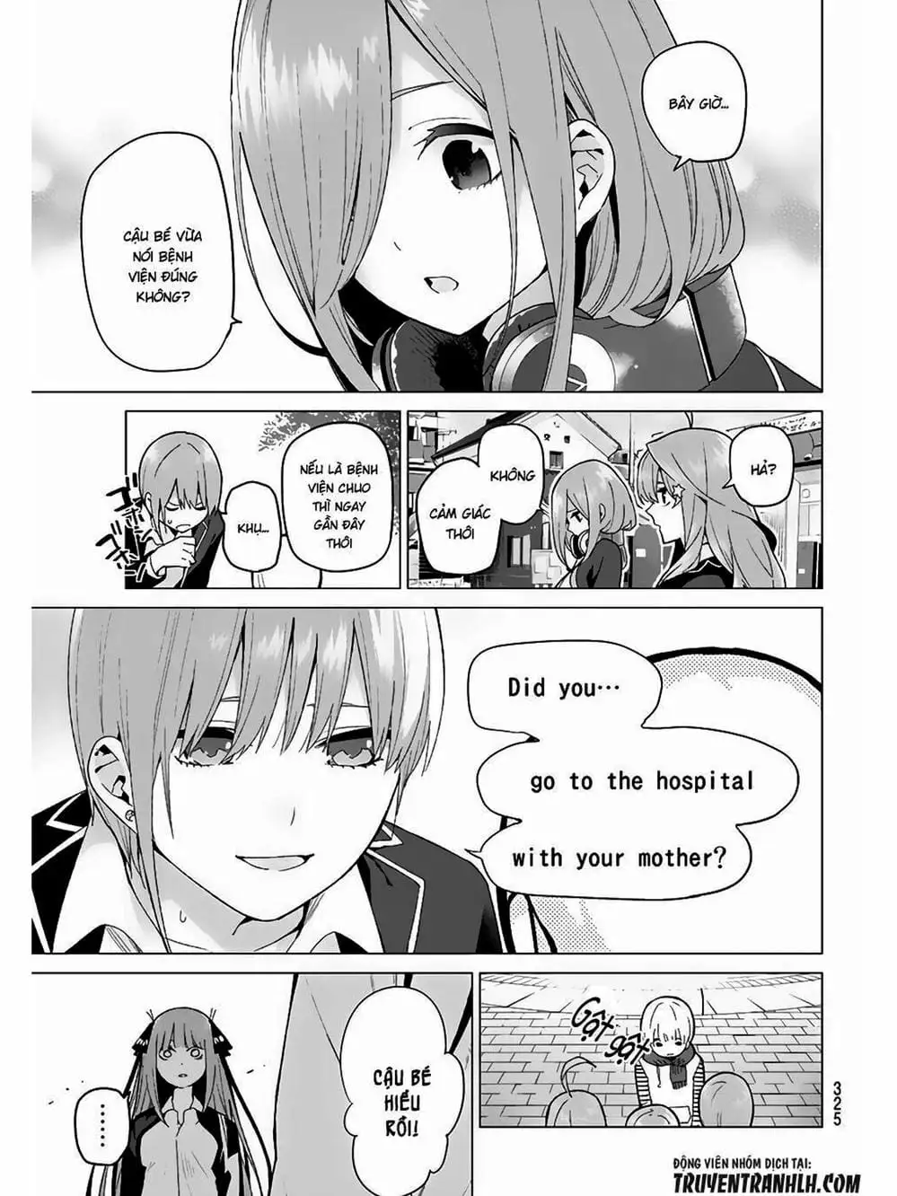 Truyện Tranh Nhà Có 5 Nàng Dâu - Gotoubun No Hanayome trang 6