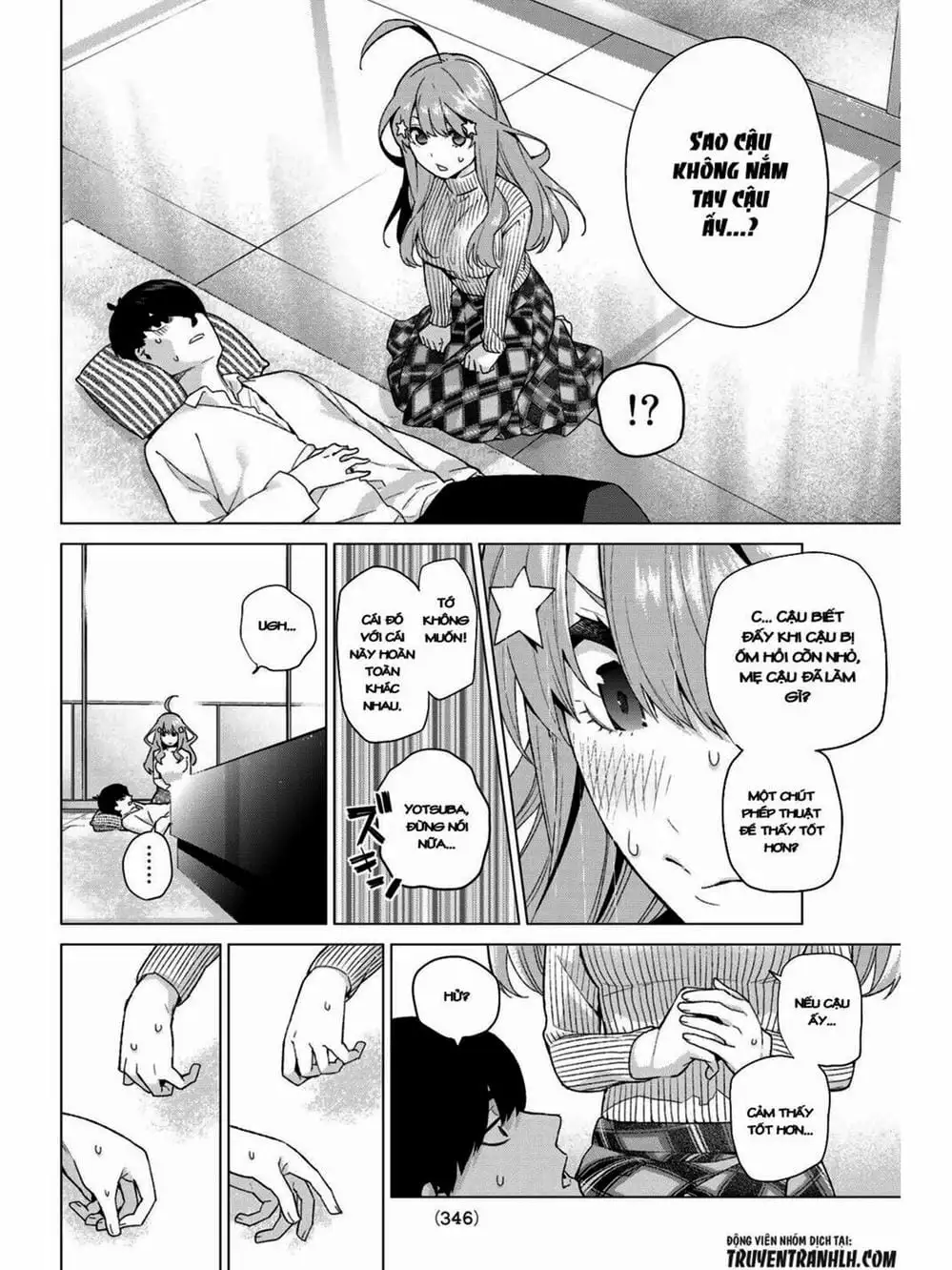 Truyện Tranh Nhà Có 5 Nàng Dâu - Gotoubun No Hanayome trang 6