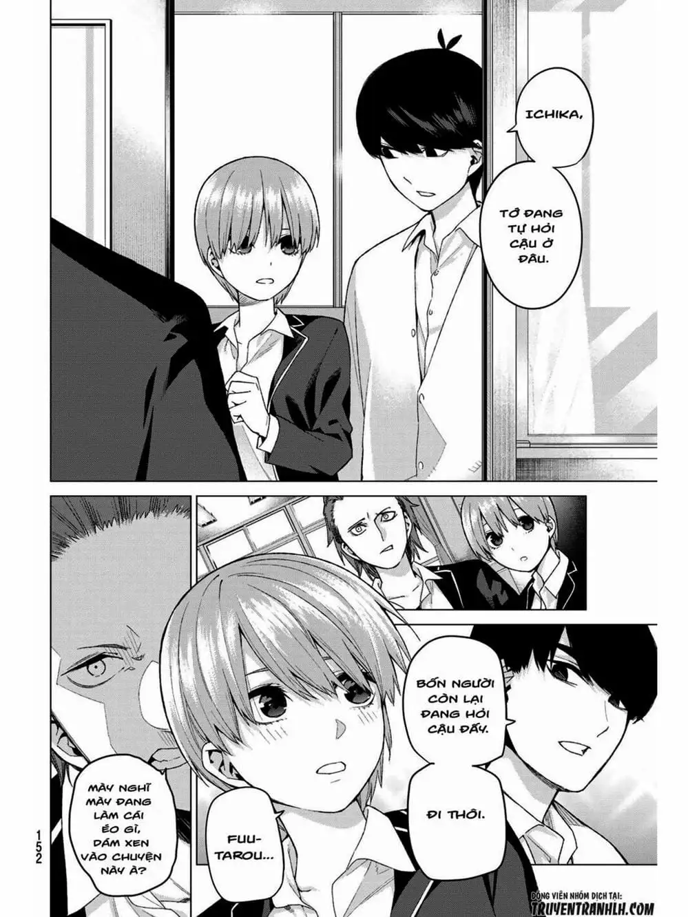 Truyện Tranh Nhà Có 5 Nàng Dâu - Gotoubun No Hanayome trang 6