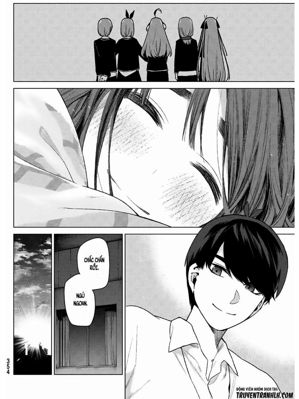 Truyện Tranh Nhà Có 5 Nàng Dâu - Gotoubun No Hanayome trang 6