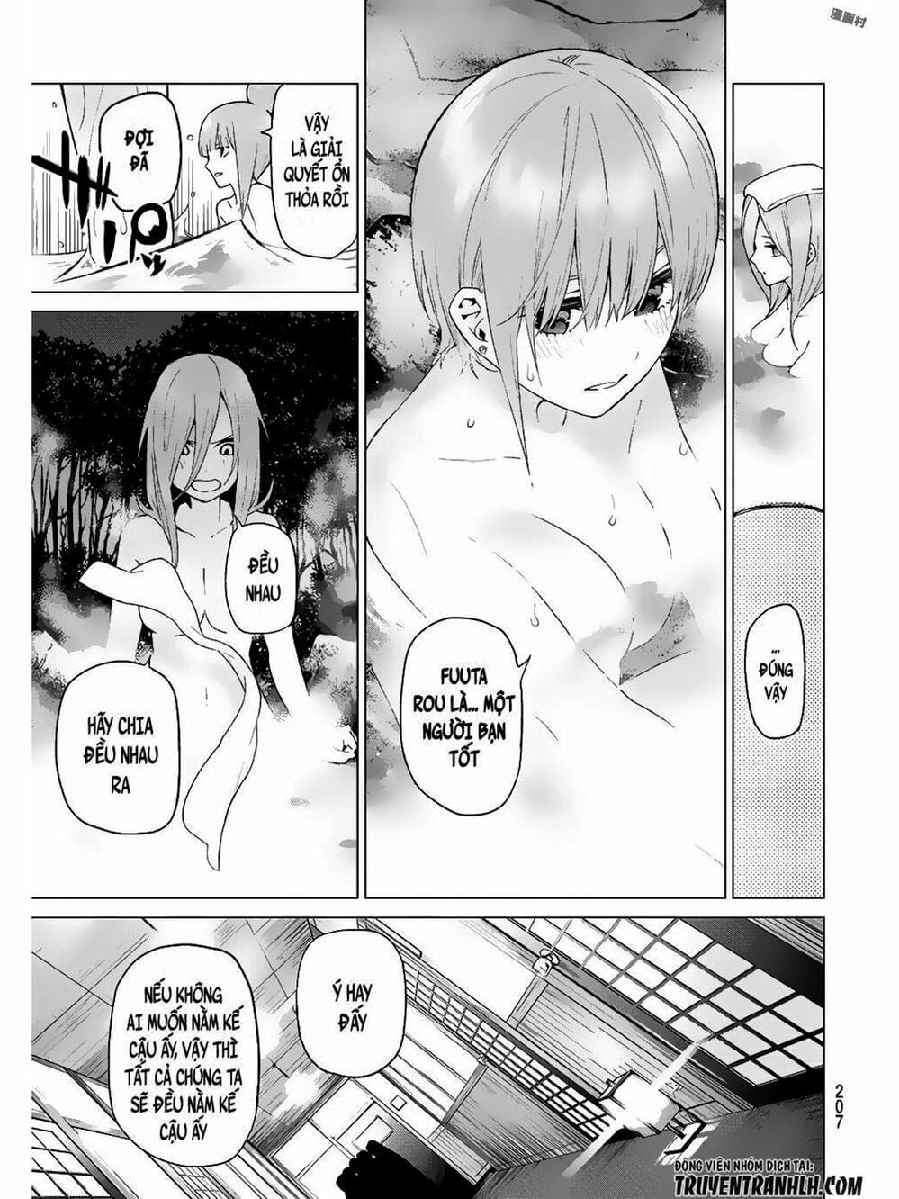 Truyện Tranh Nhà Có 5 Nàng Dâu - Gotoubun No Hanayome trang 6