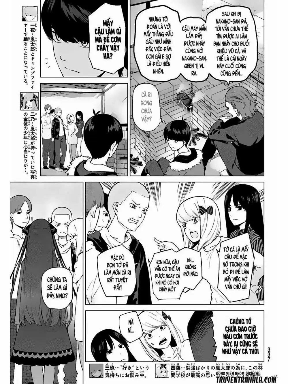 Truyện Tranh Nhà Có 5 Nàng Dâu - Gotoubun No Hanayome trang 6