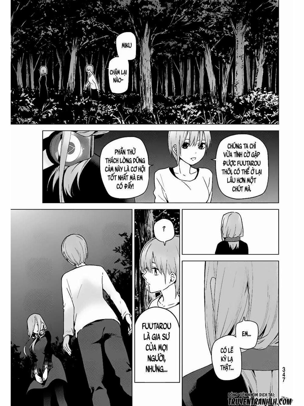 Truyện Tranh Nhà Có 5 Nàng Dâu - Gotoubun No Hanayome trang 6