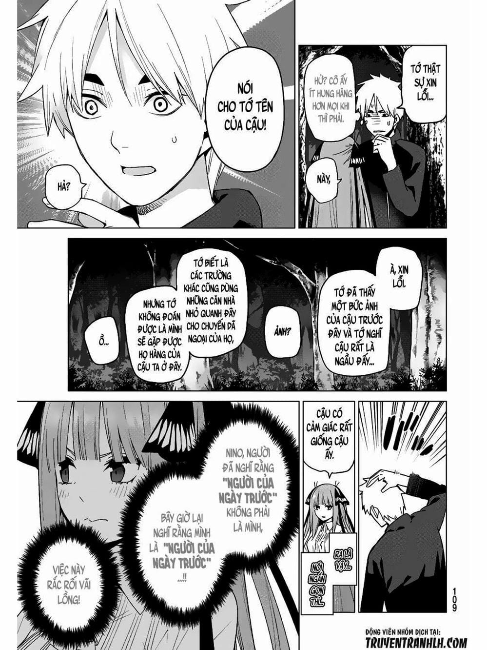 Truyện Tranh Nhà Có 5 Nàng Dâu - Gotoubun No Hanayome trang 6