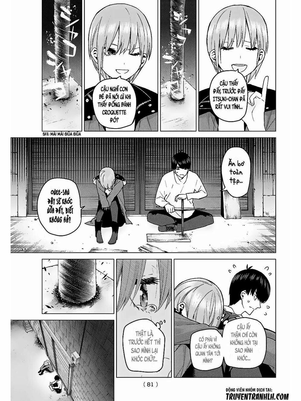 Truyện Tranh Nhà Có 5 Nàng Dâu - Gotoubun No Hanayome trang 6