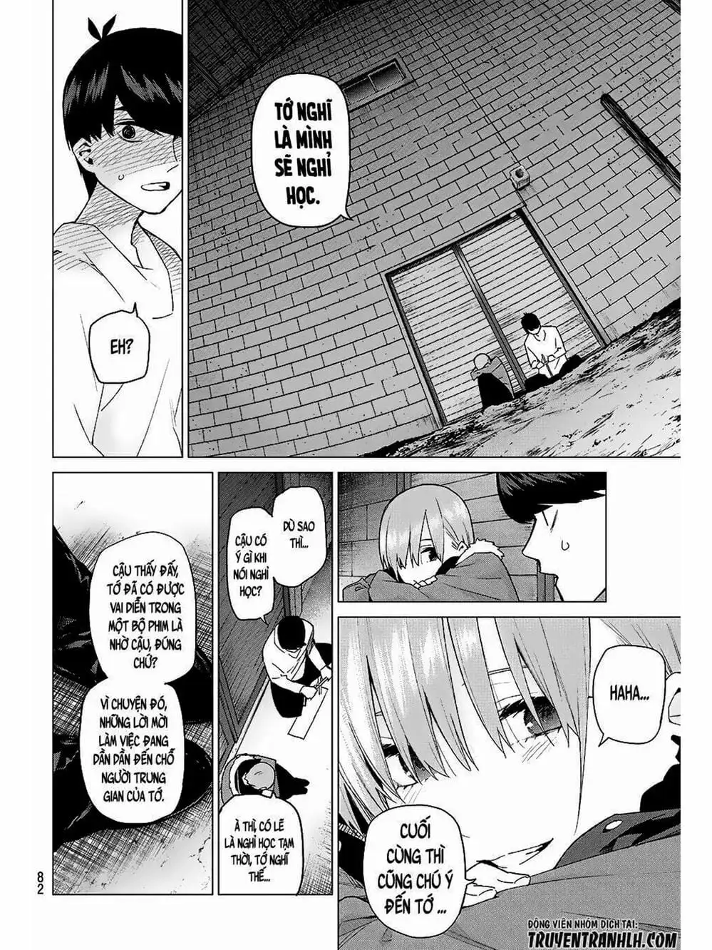 Truyện Tranh Nhà Có 5 Nàng Dâu - Gotoubun No Hanayome trang 6