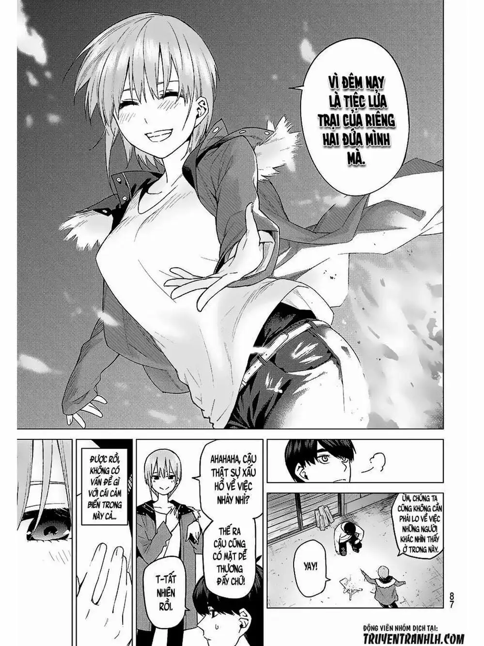 Truyện Tranh Nhà Có 5 Nàng Dâu - Gotoubun No Hanayome trang 6