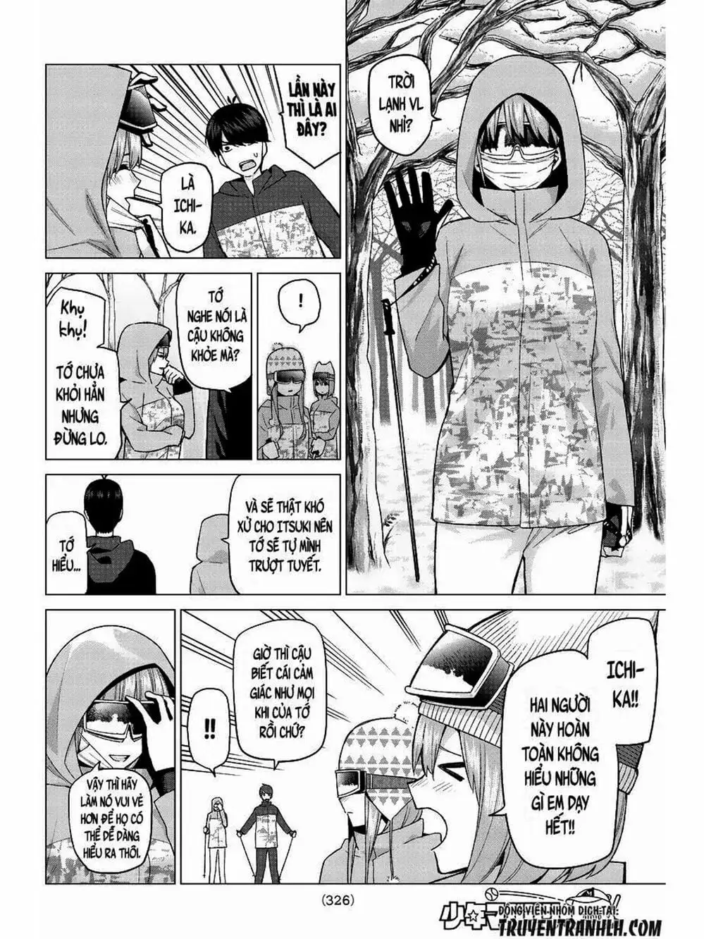 Truyện Tranh Nhà Có 5 Nàng Dâu - Gotoubun No Hanayome trang 6