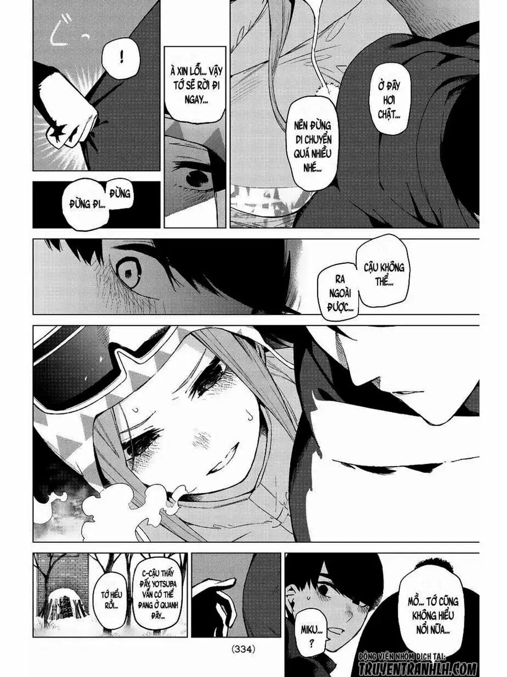 Truyện Tranh Nhà Có 5 Nàng Dâu - Gotoubun No Hanayome trang 6