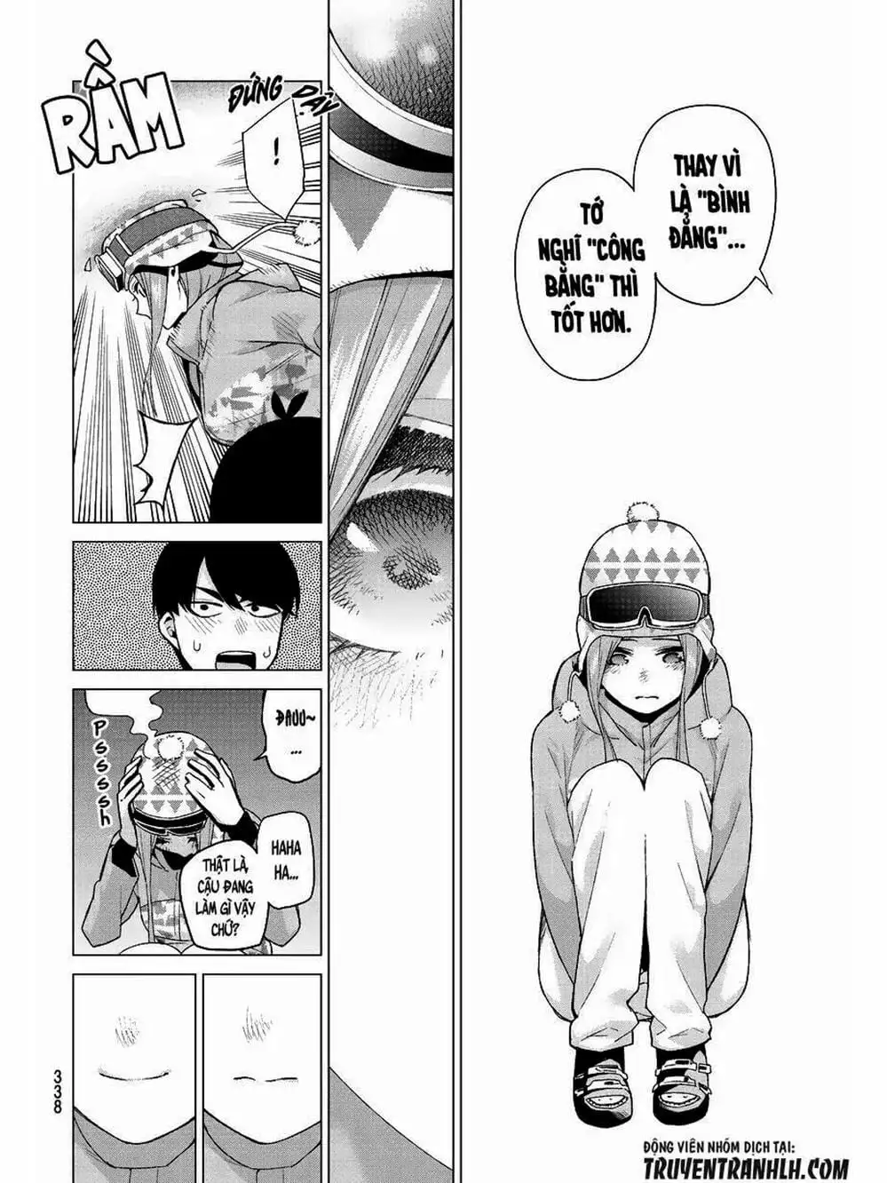 Truyện Tranh Nhà Có 5 Nàng Dâu - Gotoubun No Hanayome trang 6