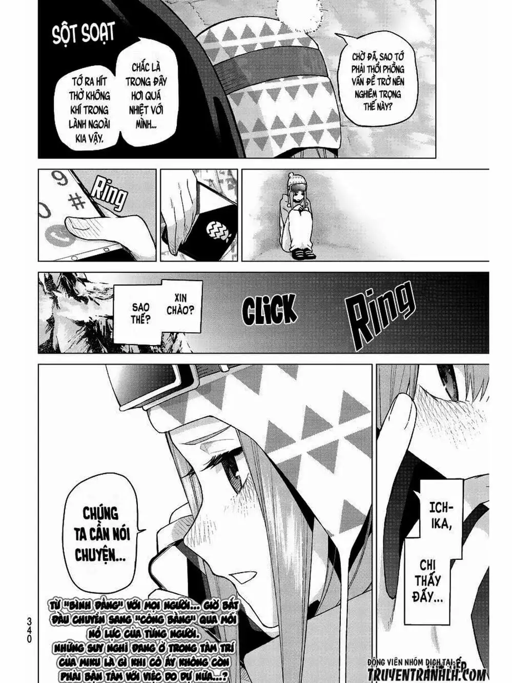 Truyện Tranh Nhà Có 5 Nàng Dâu - Gotoubun No Hanayome trang 6