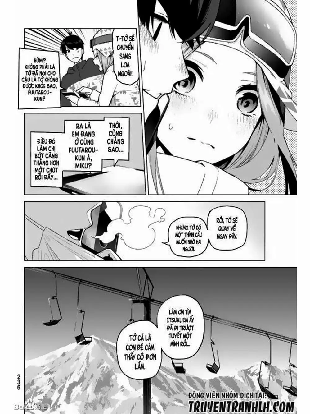 Truyện Tranh Nhà Có 5 Nàng Dâu - Gotoubun No Hanayome trang 6