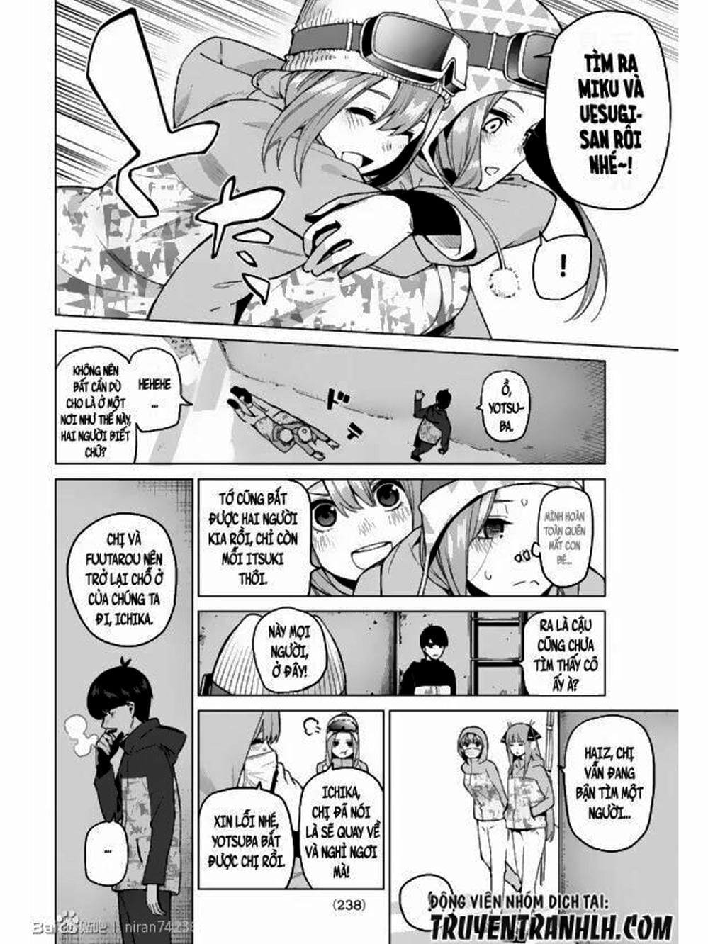 Truyện Tranh Nhà Có 5 Nàng Dâu - Gotoubun No Hanayome trang 6