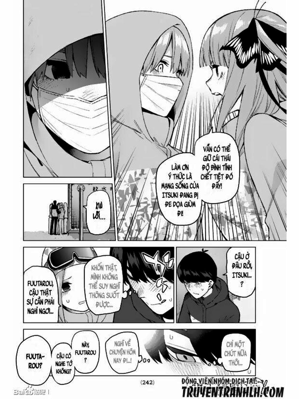 Truyện Tranh Nhà Có 5 Nàng Dâu - Gotoubun No Hanayome trang 6