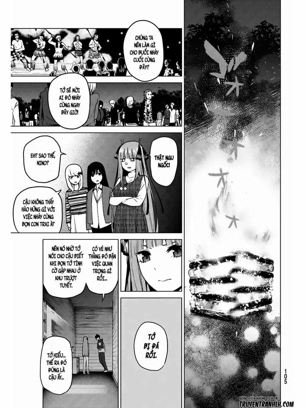 Truyện Tranh Nhà Có 5 Nàng Dâu - Gotoubun No Hanayome trang 6