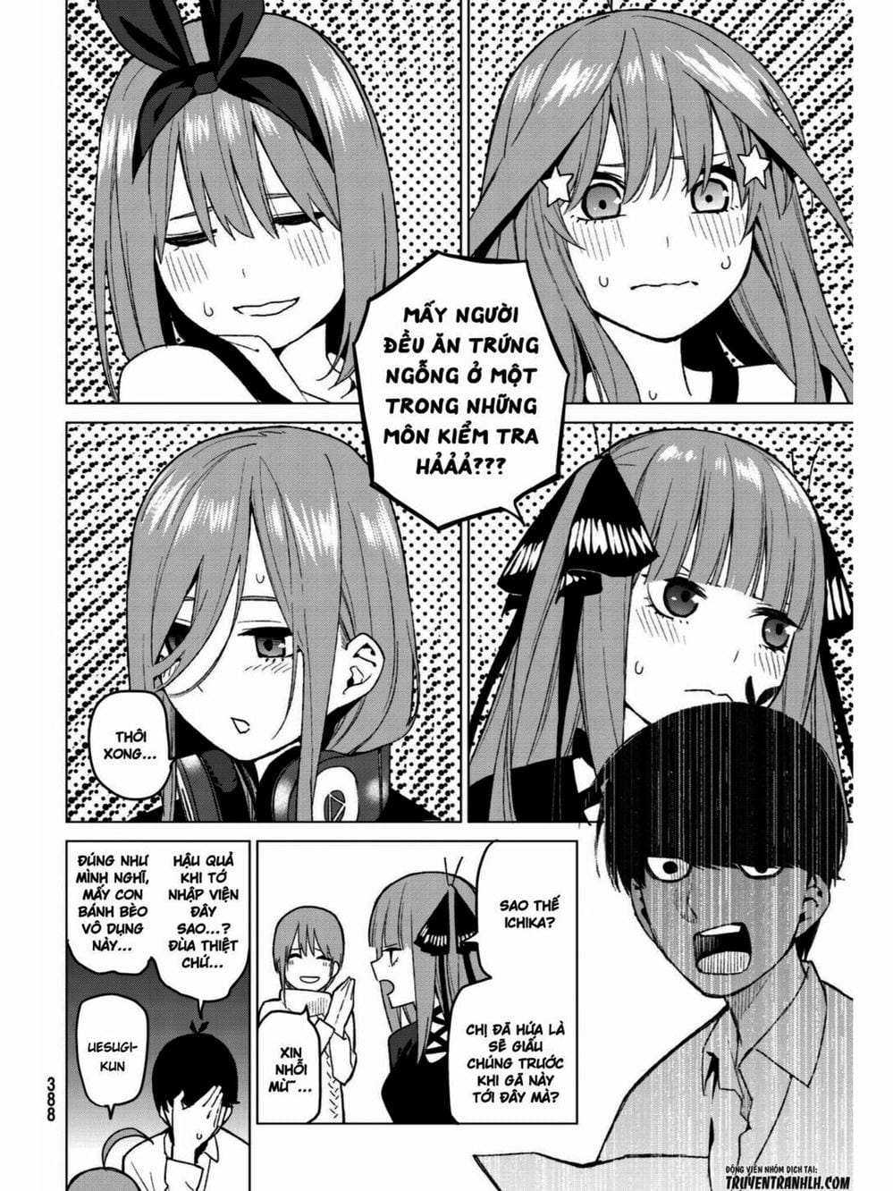 Truyện Tranh Nhà Có 5 Nàng Dâu - Gotoubun No Hanayome trang 6