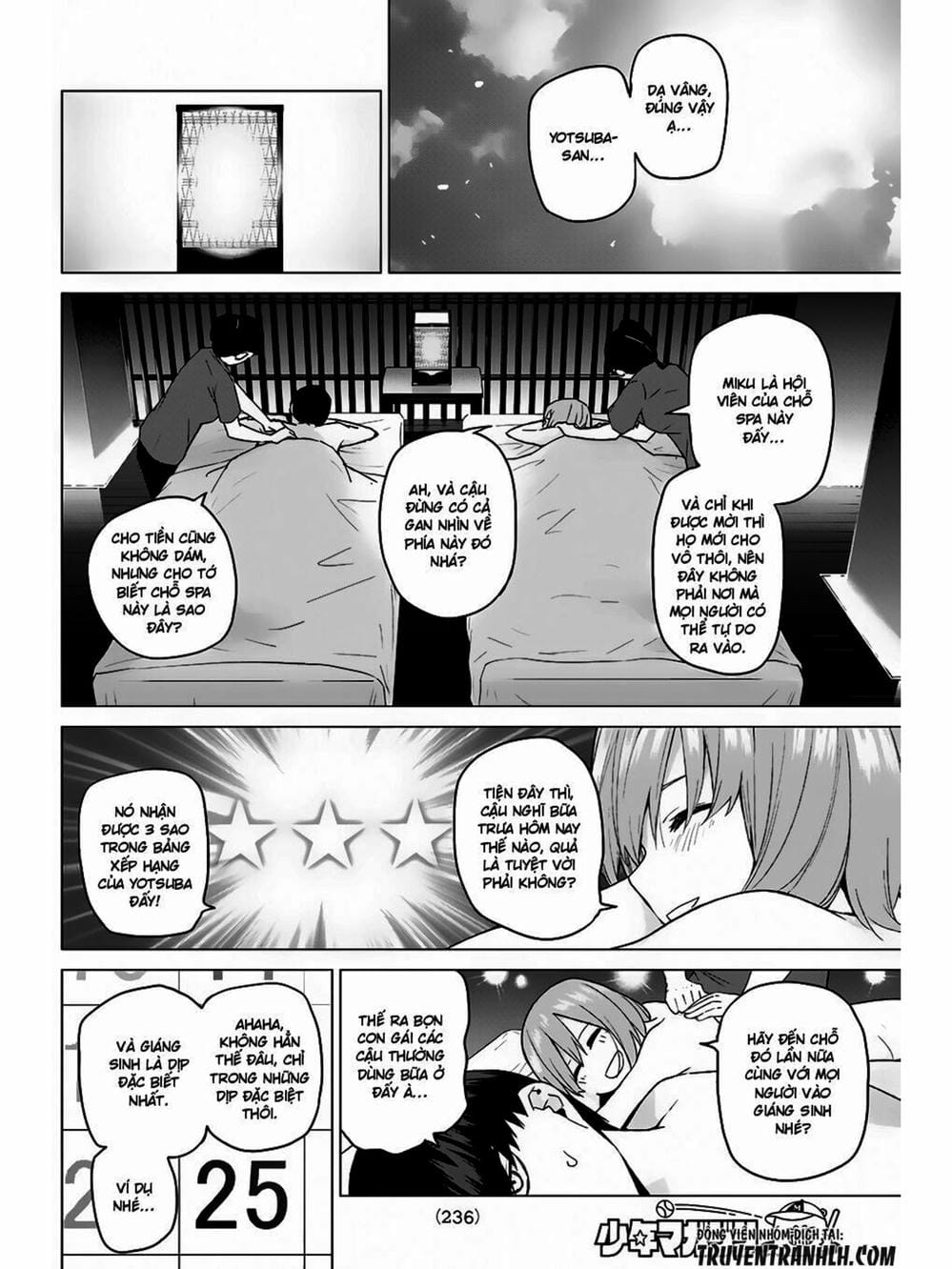 Truyện Tranh Nhà Có 5 Nàng Dâu - Gotoubun No Hanayome trang 6