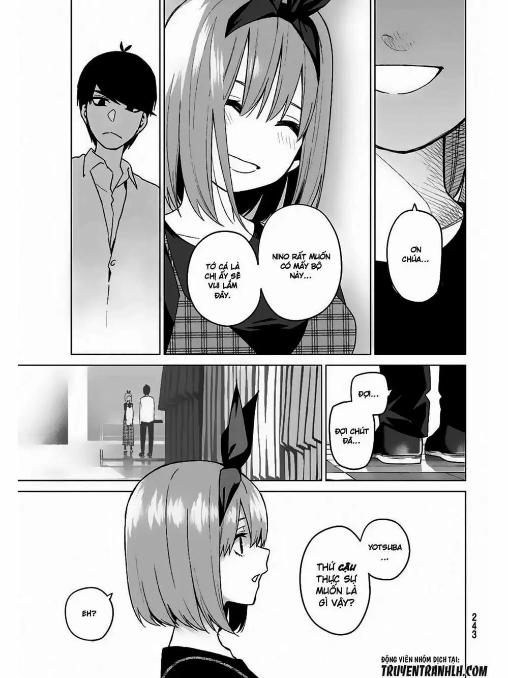 Truyện Tranh Nhà Có 5 Nàng Dâu - Gotoubun No Hanayome trang 6