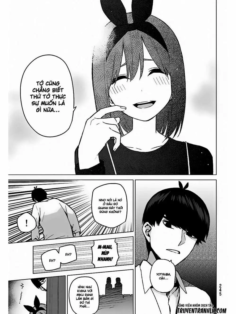 Truyện Tranh Nhà Có 5 Nàng Dâu - Gotoubun No Hanayome trang 6