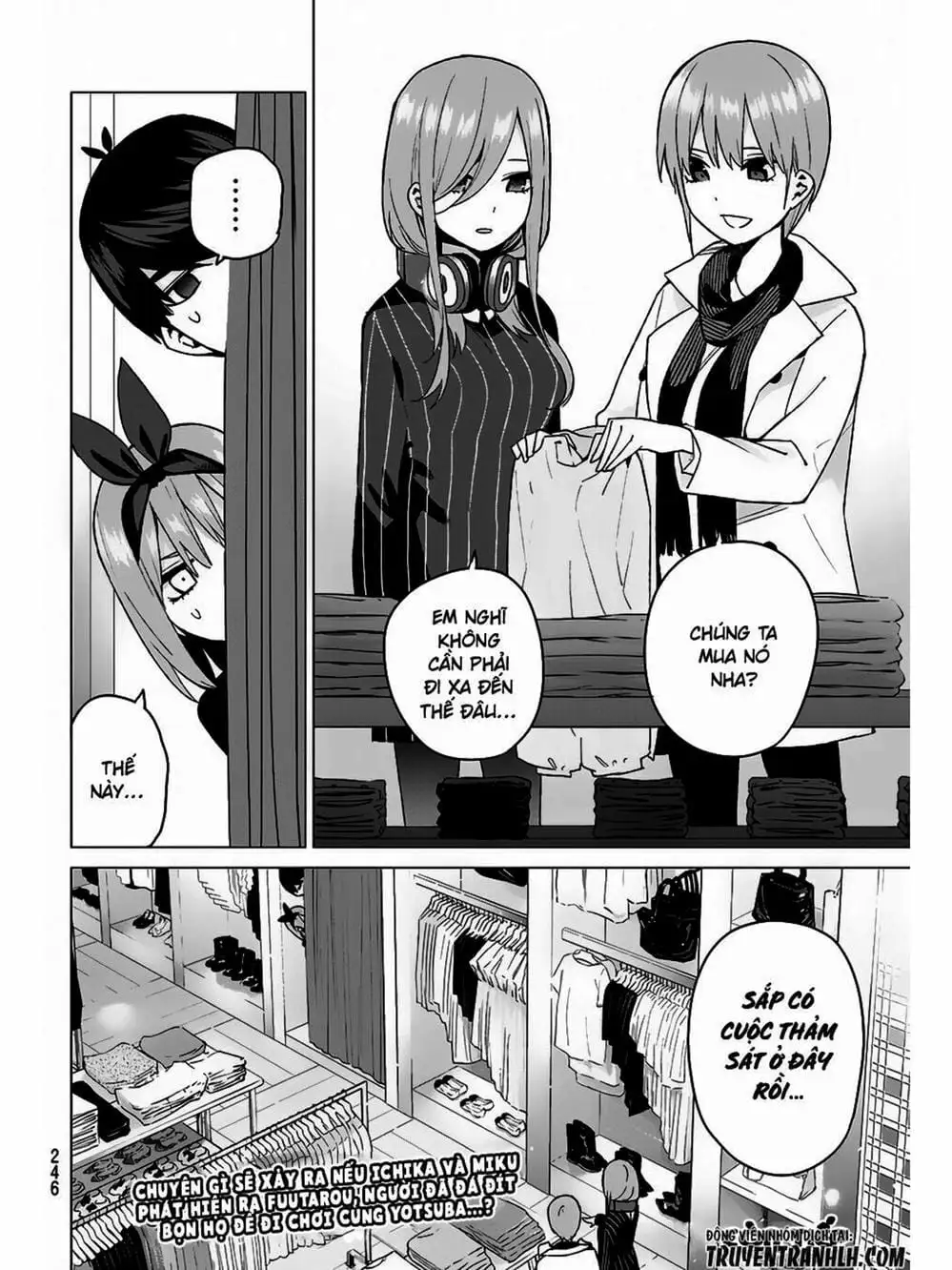 Truyện Tranh Nhà Có 5 Nàng Dâu - Gotoubun No Hanayome trang 6