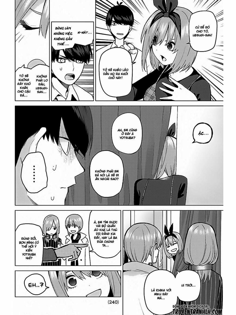 Truyện Tranh Nhà Có 5 Nàng Dâu - Gotoubun No Hanayome trang 6