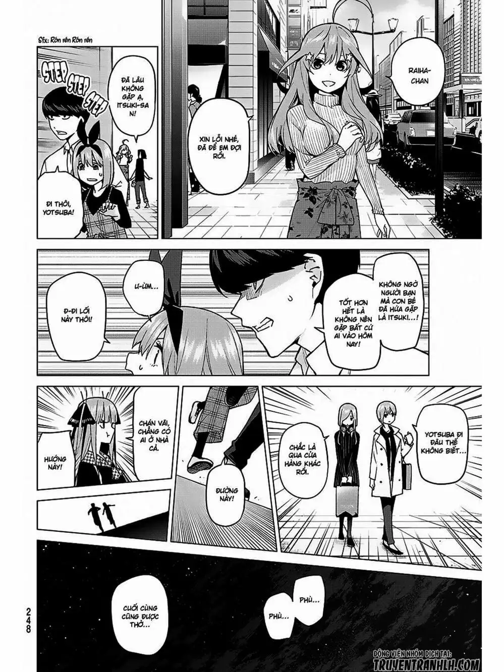 Truyện Tranh Nhà Có 5 Nàng Dâu - Gotoubun No Hanayome trang 6