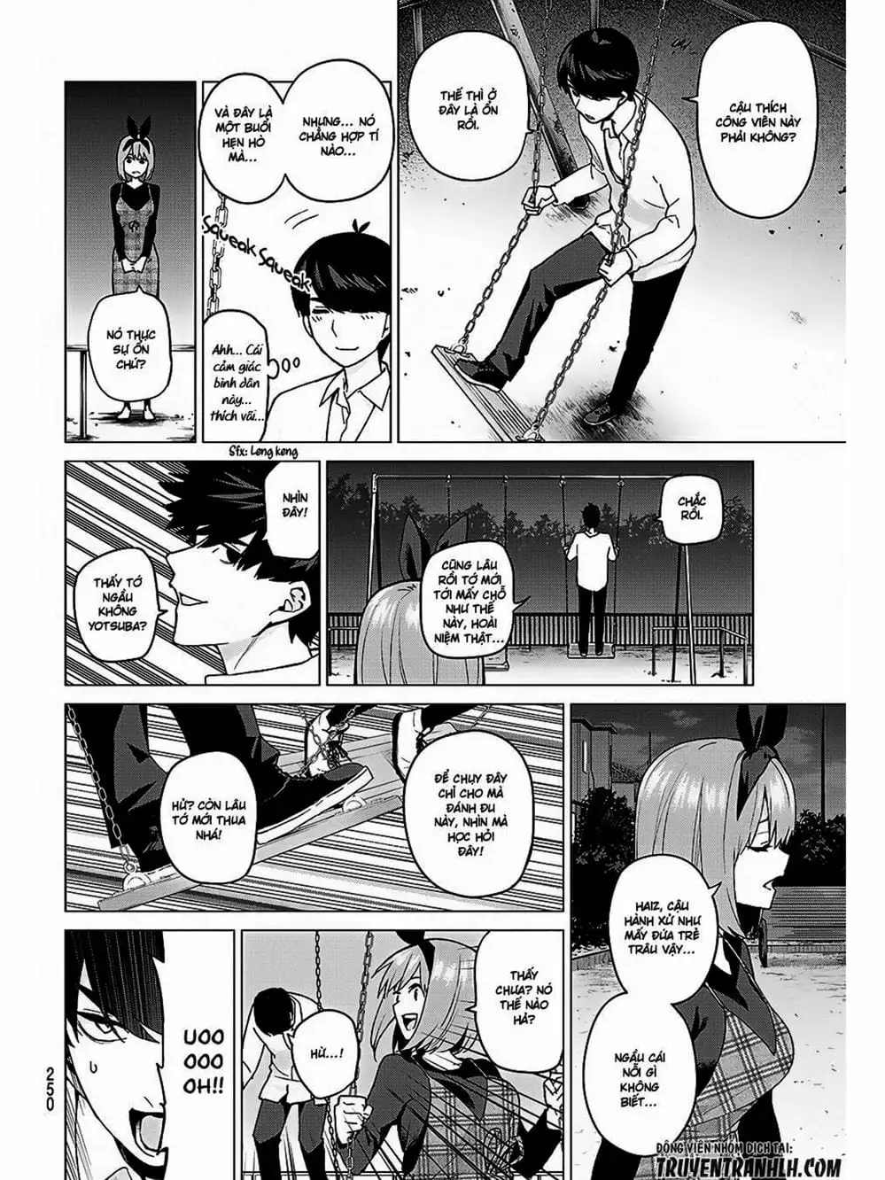 Truyện Tranh Nhà Có 5 Nàng Dâu - Gotoubun No Hanayome trang 6