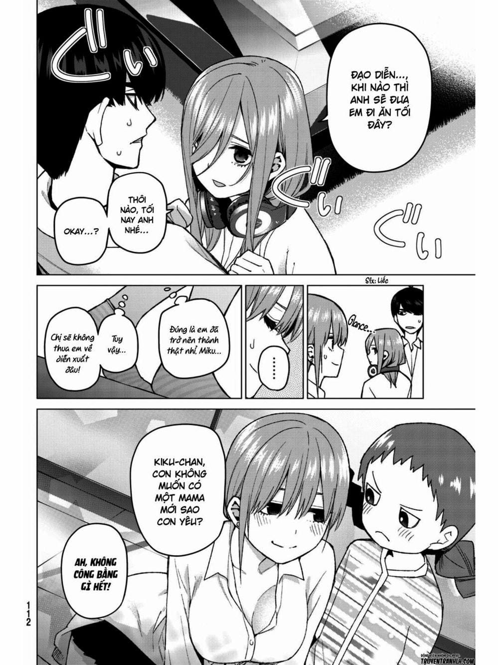 Truyện Tranh Nhà Có 5 Nàng Dâu - Gotoubun No Hanayome trang 6