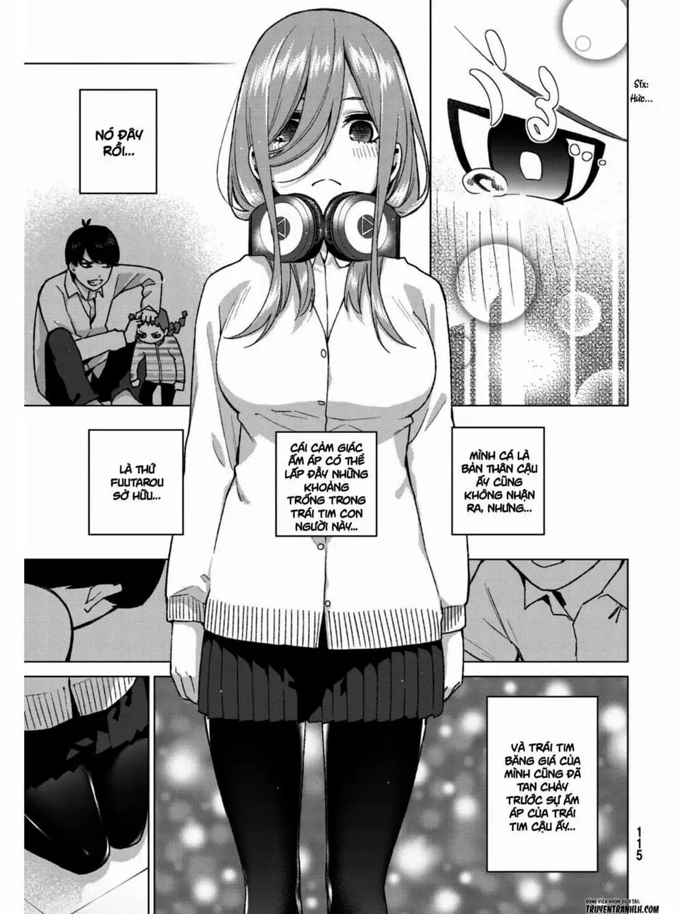 Truyện Tranh Nhà Có 5 Nàng Dâu - Gotoubun No Hanayome trang 6