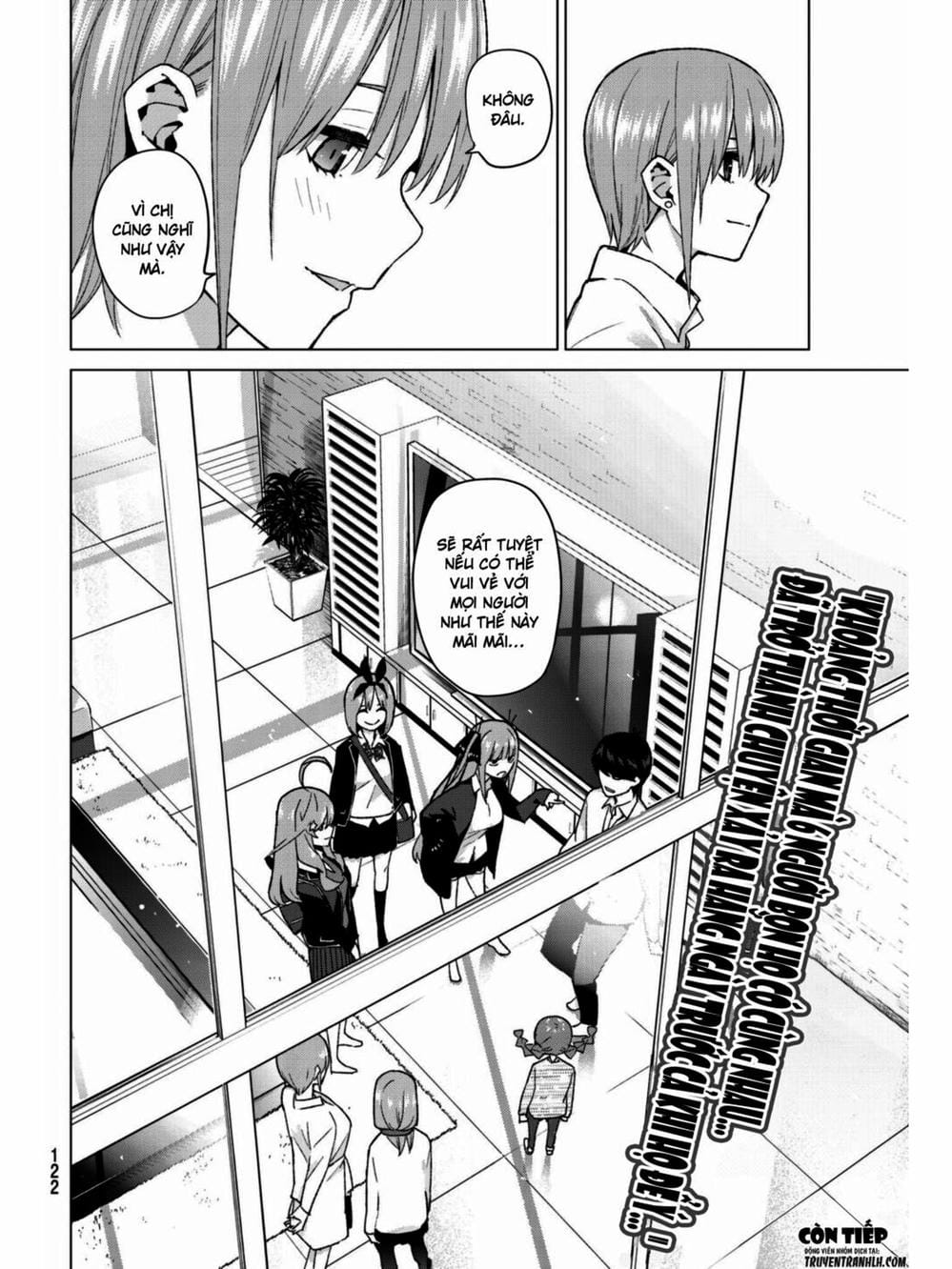 Truyện Tranh Nhà Có 5 Nàng Dâu - Gotoubun No Hanayome trang 6