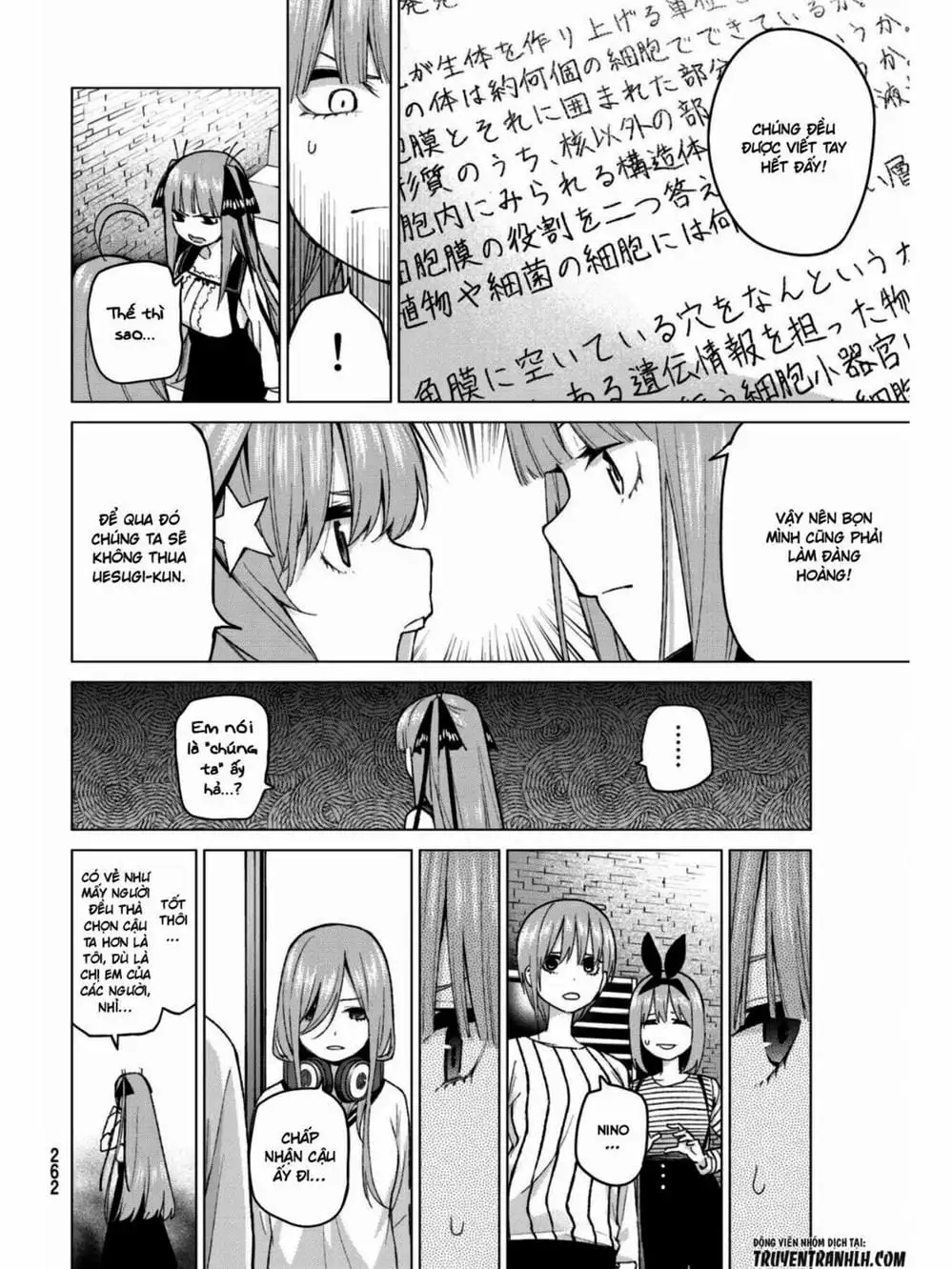 Truyện Tranh Nhà Có 5 Nàng Dâu - Gotoubun No Hanayome trang 6