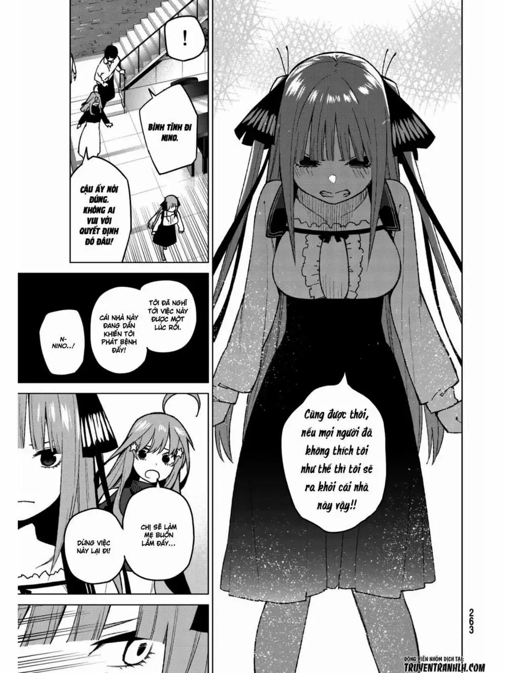 Truyện Tranh Nhà Có 5 Nàng Dâu - Gotoubun No Hanayome trang 6