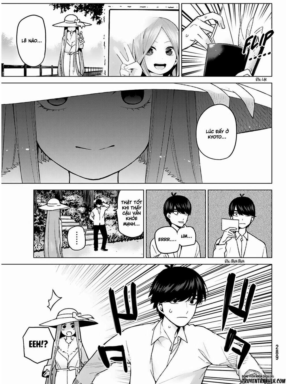 Truyện Tranh Nhà Có 5 Nàng Dâu - Gotoubun No Hanayome trang 6