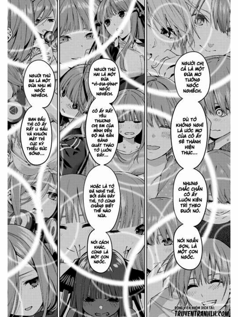 Truyện Tranh Nhà Có 5 Nàng Dâu - Gotoubun No Hanayome trang 6