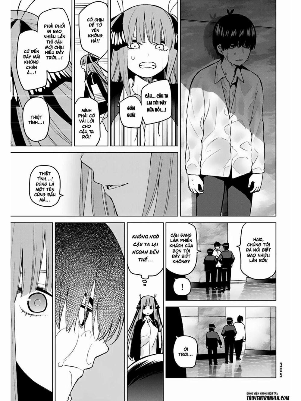 Truyện Tranh Nhà Có 5 Nàng Dâu - Gotoubun No Hanayome trang 6