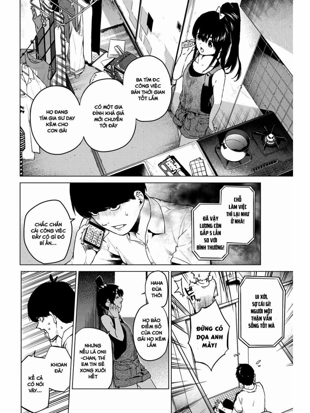 Truyện Tranh Nhà Có 5 Nàng Dâu - Gotoubun No Hanayome trang 6