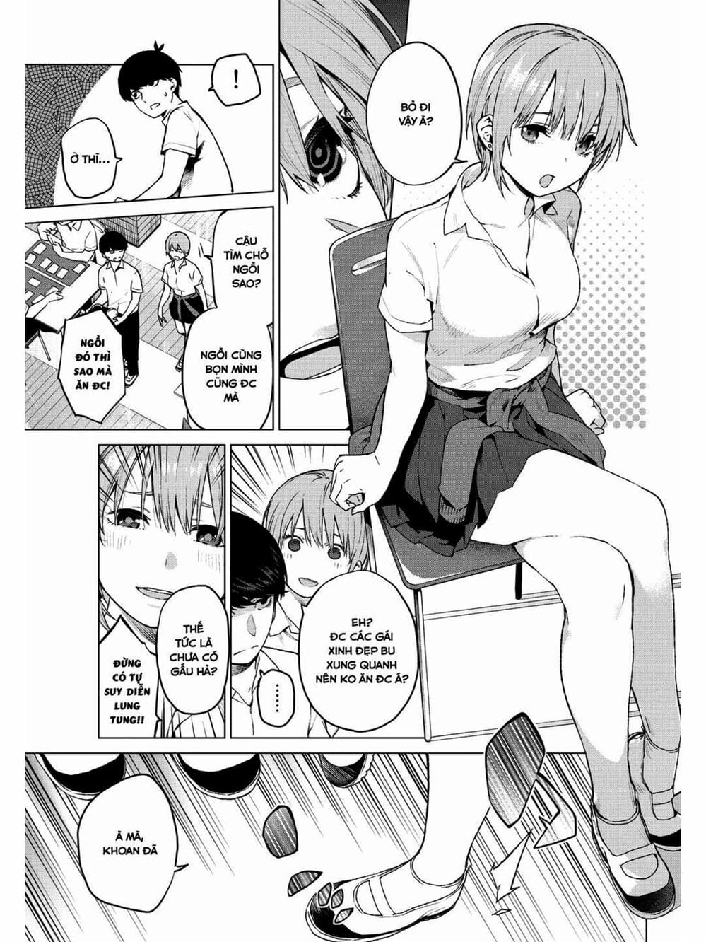 Truyện Tranh Nhà Có 5 Nàng Dâu - Gotoubun No Hanayome trang 6