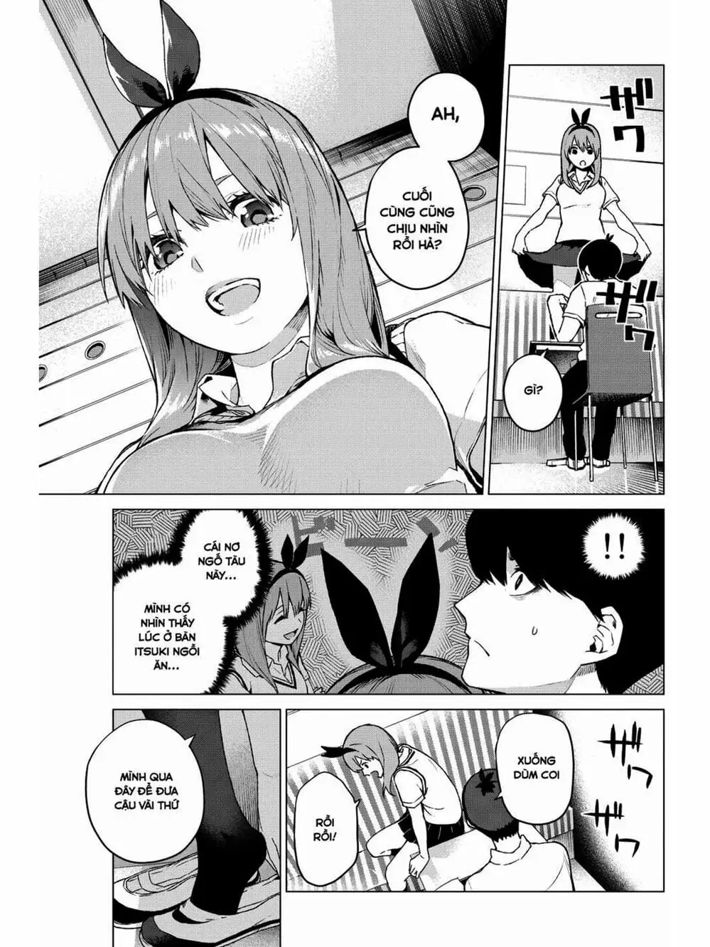 Truyện Tranh Nhà Có 5 Nàng Dâu - Gotoubun No Hanayome trang 6