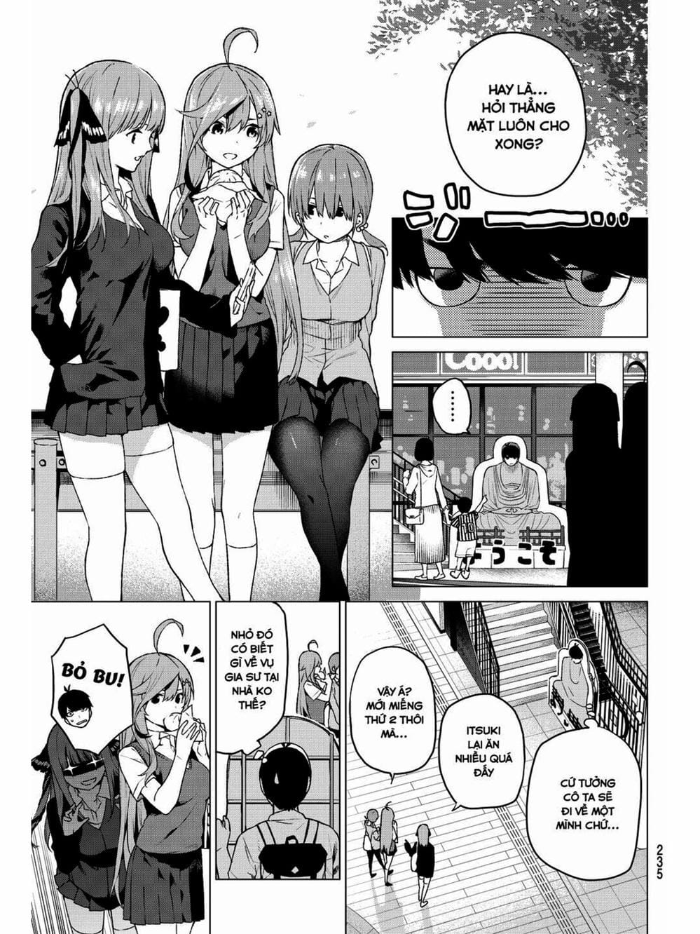 Truyện Tranh Nhà Có 5 Nàng Dâu - Gotoubun No Hanayome trang 6