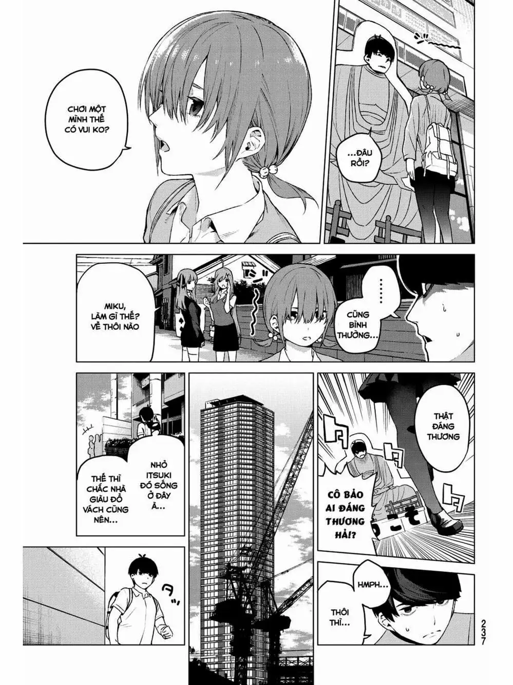 Truyện Tranh Nhà Có 5 Nàng Dâu - Gotoubun No Hanayome trang 6