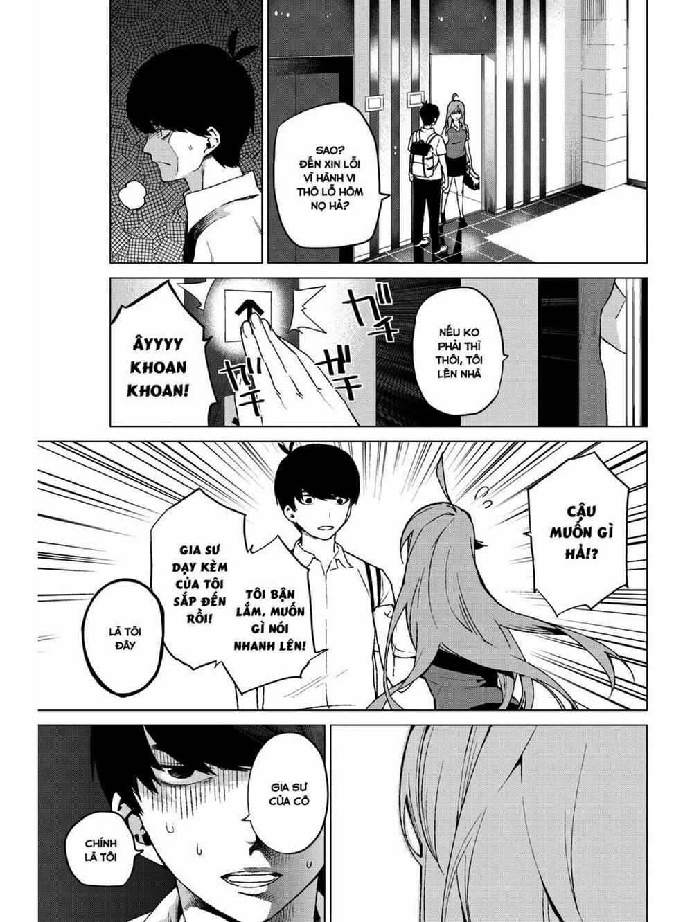 Truyện Tranh Nhà Có 5 Nàng Dâu - Gotoubun No Hanayome trang 6