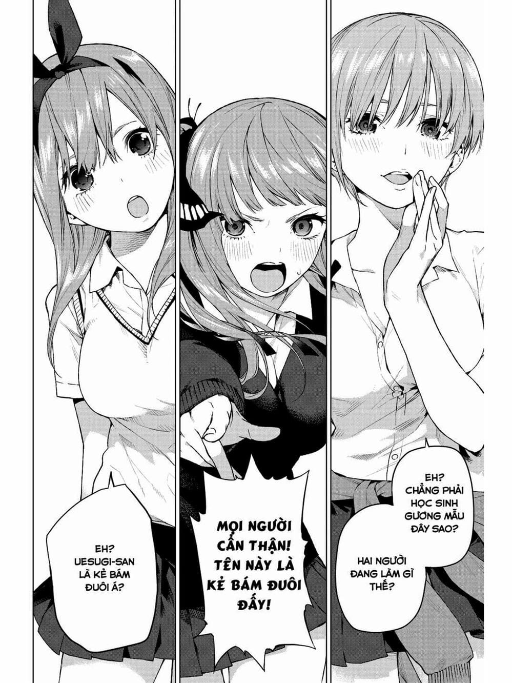 Truyện Tranh Nhà Có 5 Nàng Dâu - Gotoubun No Hanayome trang 6