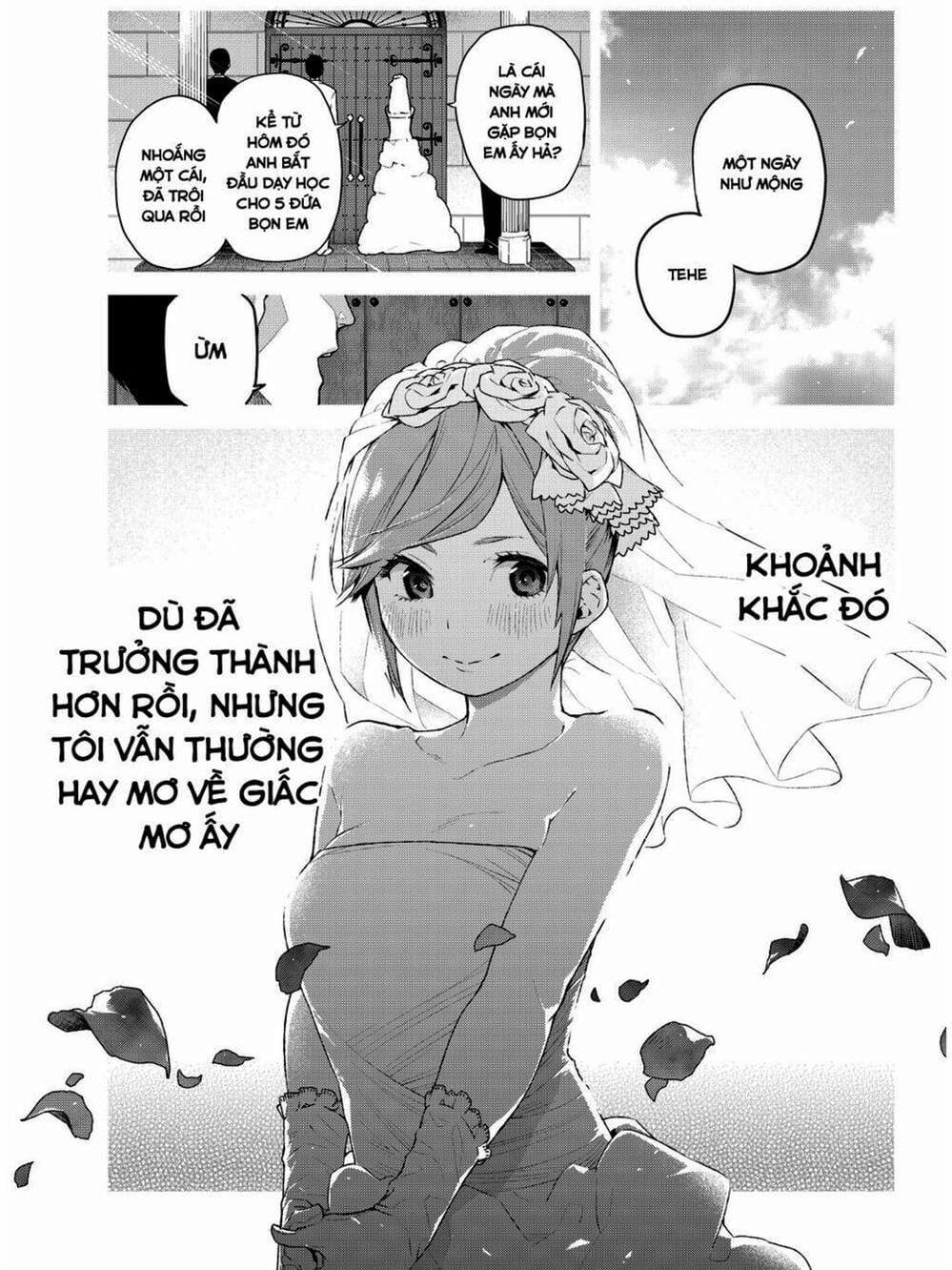 Truyện Tranh Nhà Có 5 Nàng Dâu - Gotoubun No Hanayome trang 6