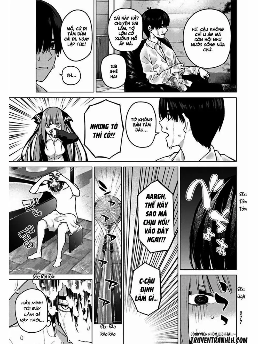 Truyện Tranh Nhà Có 5 Nàng Dâu - Gotoubun No Hanayome trang 6